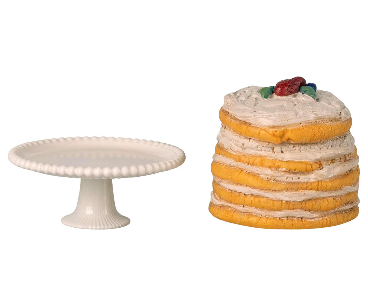 Festtårta och tårtfat, Maileg