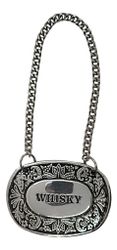 Whiskey - name tag hang on decanter from Munka Tenn