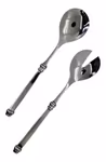 Salad cutlery in pewter from Munka Tenn