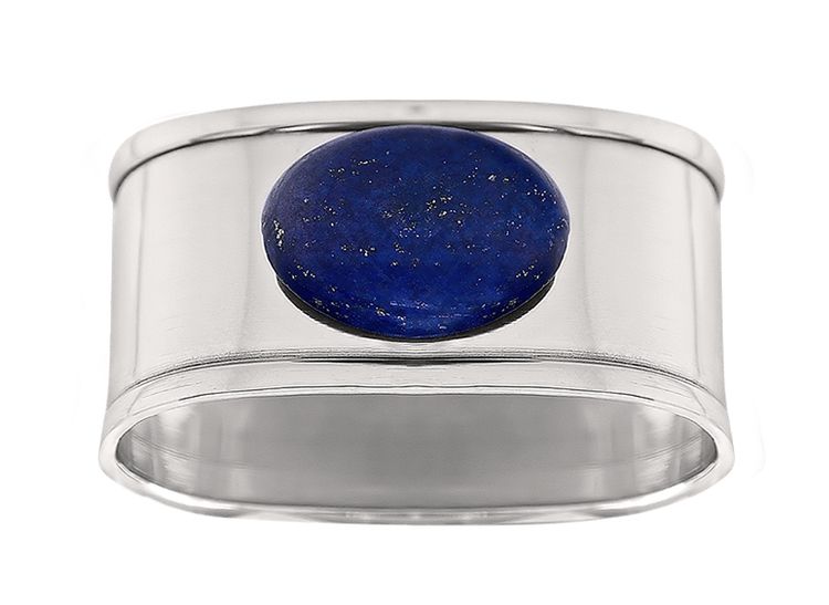 Napkin ring with lapis lazuli stone from Munka Tenn