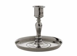 Inn, pewter candlestick, from Munka Tenn
