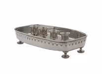 Juleboda, Advent candle holder in pewter from Munka Tenn