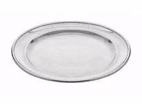 Glimmingehus, pewter charger plate from Munka Tenn