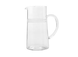 Stock wreath, pitcher in hand-engraved glass from Munka Tenn