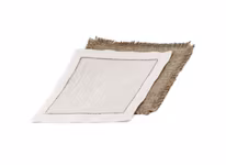 Placemats for cover plates, linen, natural, 20x20 cm, from Munka Tenn