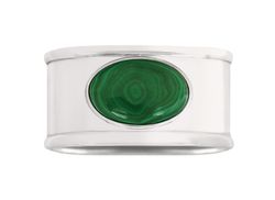Napkin ring with Malachite stone from Munka Tenn