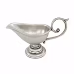 Classic, elegant pewter sauce spoon from Munka Tenn