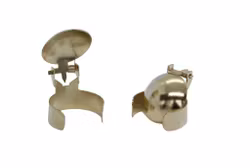 "Light angel", brass-coloured, pair