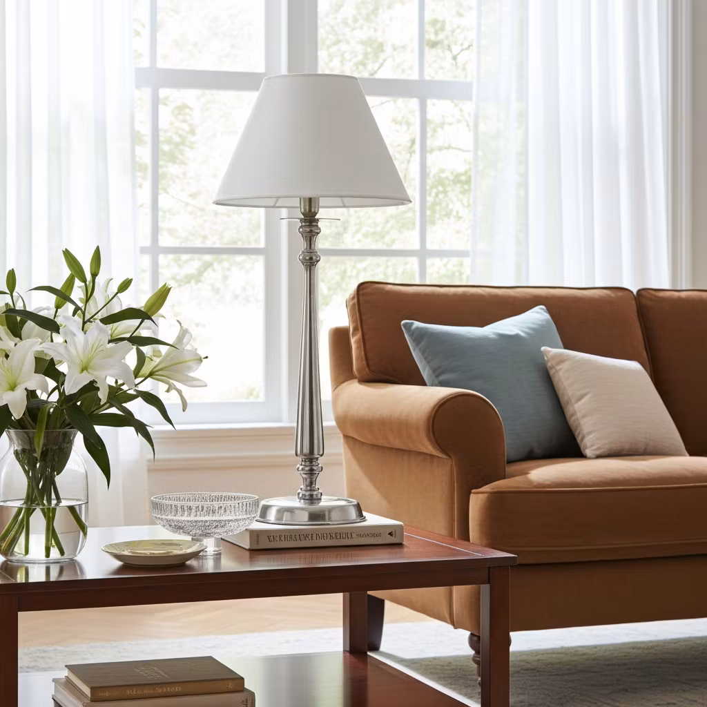 Milano, pewter lamp base, from Munka Tenn