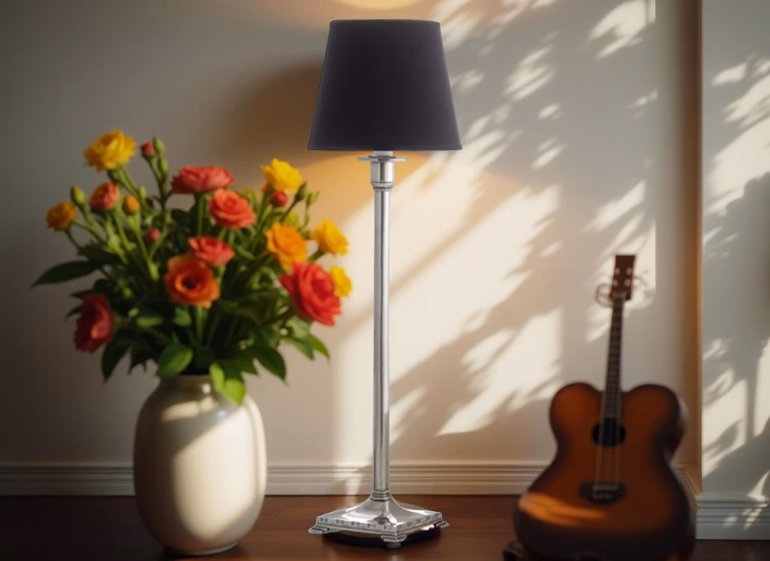 Stockholm, pewter lamp base, from Munka Tenn