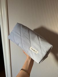 Necessär Large - Blåvitt