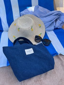 Mini Tote Bag - Denim