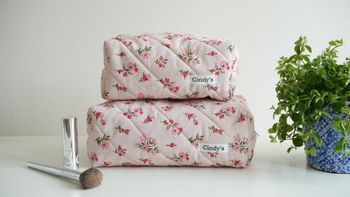 Necessär Large - Blommig
