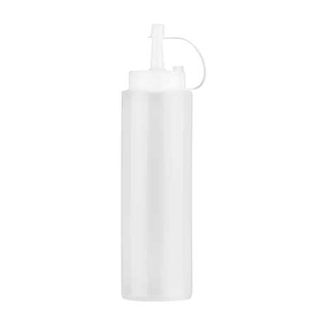 Dressingflaska transparent 24cl, 1st/frp FRANKHUGO