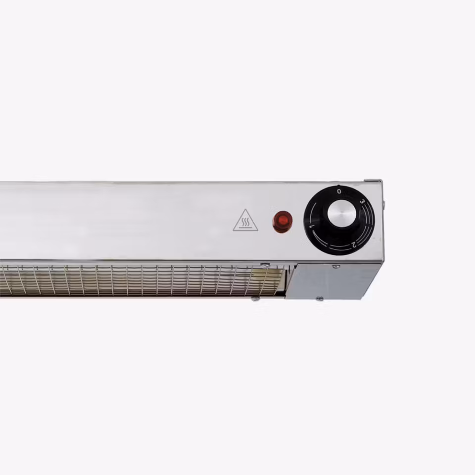 Värmelist utan belysning, Classic V-640, B640xD150xH60 mm, STAYHOT