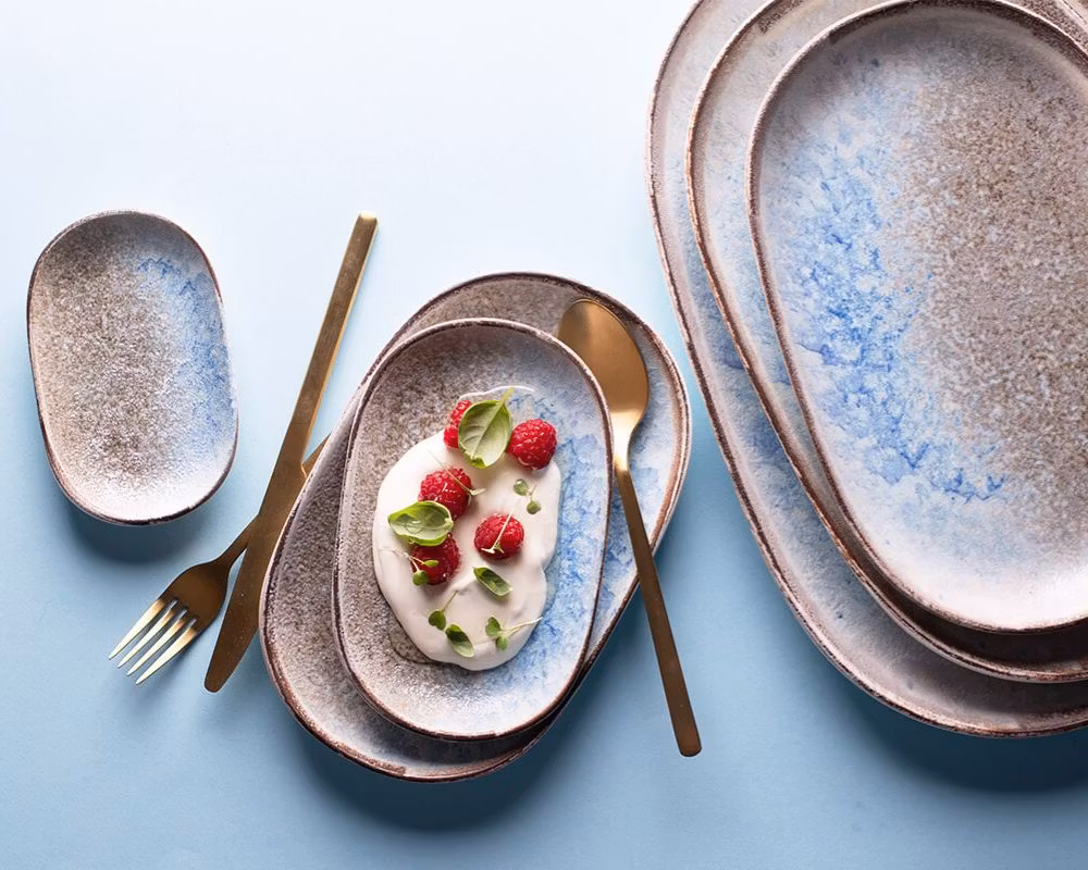 Delta QUADRO Rektangulär Tallrik 22 cm (22x10cm), IDFine