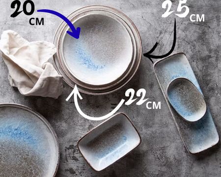 Delta VALLE Djup Skål 25 cm - 1140 cc, IDFine