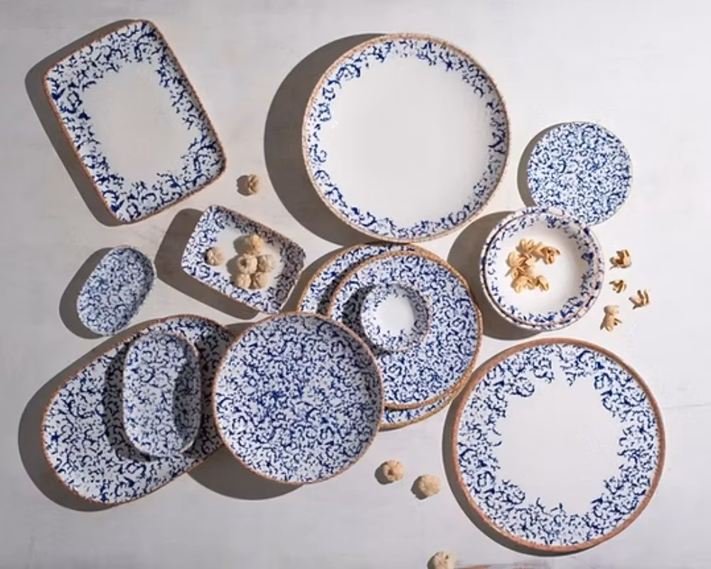 Venecia Navy LONA Rund Flatt 15cm, IDFine