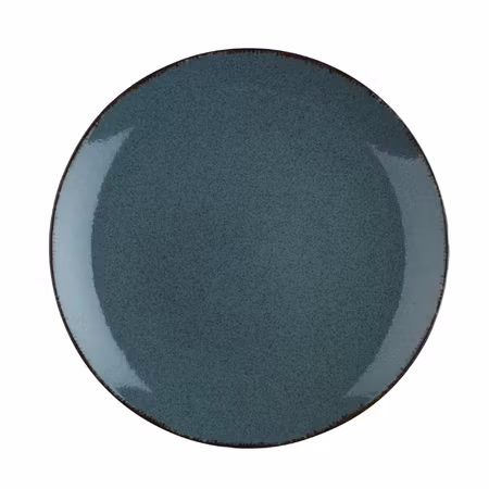 Blocho Pearl Colorx Tallrik flat rund 21cm gråblå
