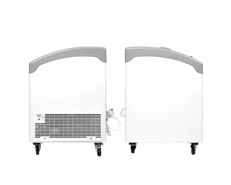 Glass frysbox NIC402SCEB LED, 1320x650x918mm 388Liter, TEFCOLD