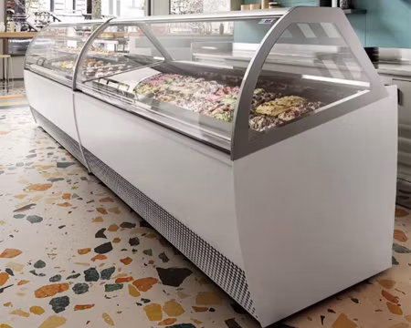 Glass Displayfrys MILLENNIUM LX-20 Ventilerad, 1826x1080x1356mm, ISA ITALY