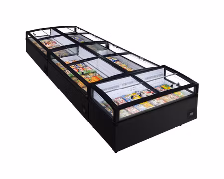 Kyl/Frysbox View 250 CF VS B, 2500x980x970mm 1320Liter, TEFCOLD