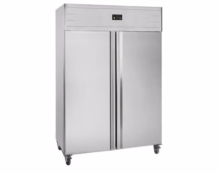 Frysskåp GUF140, 1340x845x2000mm Med 2 Självstängande Dörrar 1166Liter, TEFCOLD