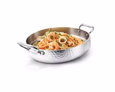 Agnelli Stekpanna D28cm/H6,3cm rfr 3-ply Induktion