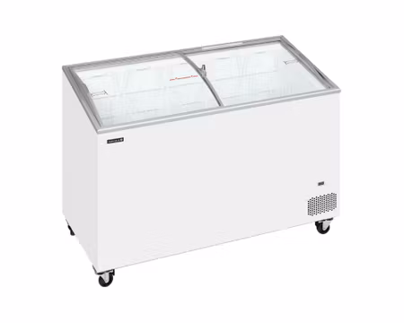 Glass frysbox IC402SCEB LED, 1300x615x949mm 352Liter, TEFCOLD