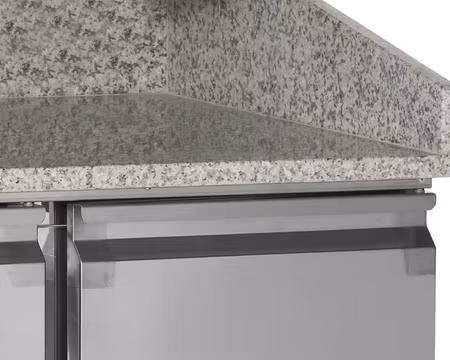 Pizzakylbänk PT1310, 2045x800x1000mm (Plåtmått:400x600mm), TEFCOLD