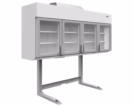 Väggfrys Till Stormarknader MTF250 VS VIT, 2500x745x2430mm 1076 Liter, TEFCOLD