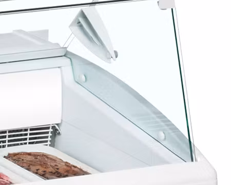 Skopglassfrys ISETTA 7ST , 1354x800x1176mm 7st Napoliplåtar (5L), ISA ITALY
