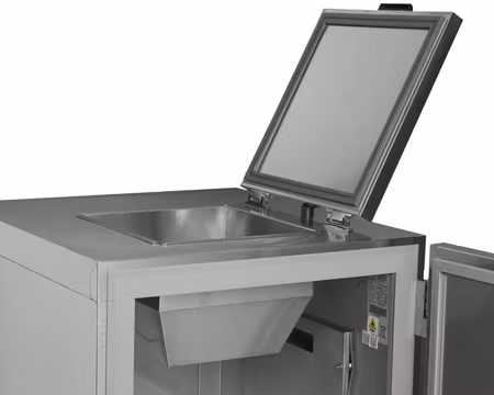 Avfallskylare WBC480, 1740x985x1280mm Avfallskärl: 120L & 240L , TEFCOLD