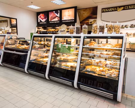 JUKA Kylmonter DOLCE 130 CH, 1360x975x1410mm 3st Belysta Hyllor+Botten, COOLPART