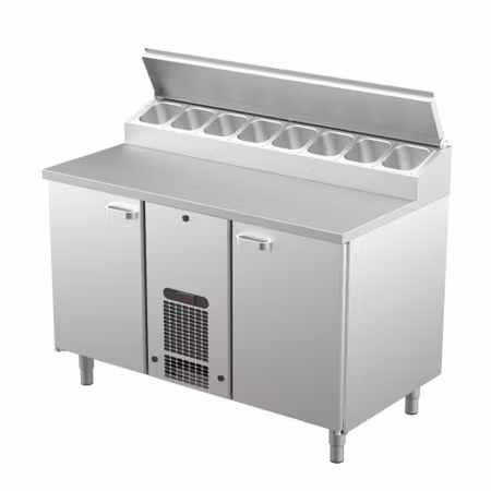 Bagerikylbänk PK KLE-1320 RFR Toppskiva, (Passande Plåtar: 400x600mm) 1360x730x900mm , COOLPART