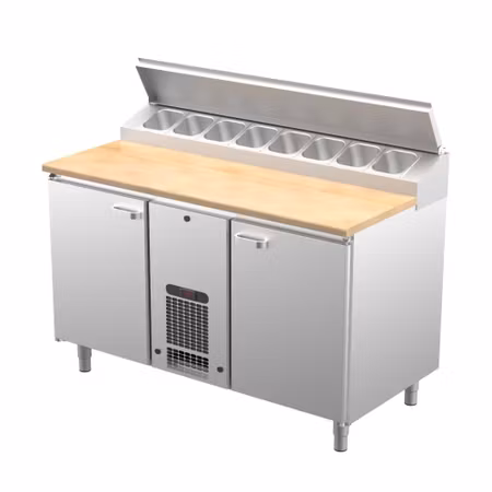 Bagerikylbänk PK KLE-1420, Trä Toppskiva, (Passande Plåtar: 450x600mm) 1460x730x900mm, COOLPART