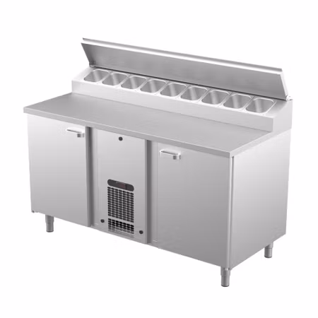 Bagerikylbänk PK KLE-1620, RFR Toppskiva, (Passande Plåtar: 450x600mm) 1600x730x900mm, COOLPART