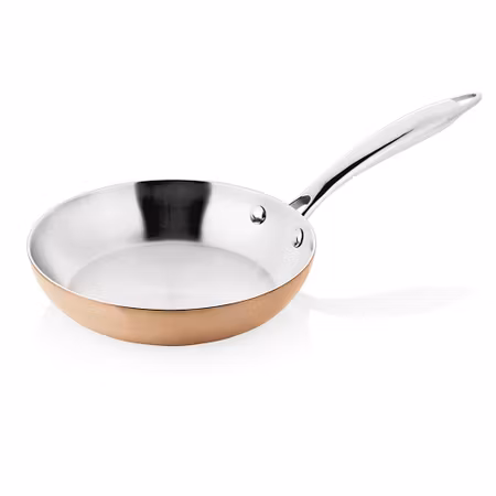 Stekpanna D24 cm 3-skikt Koppar