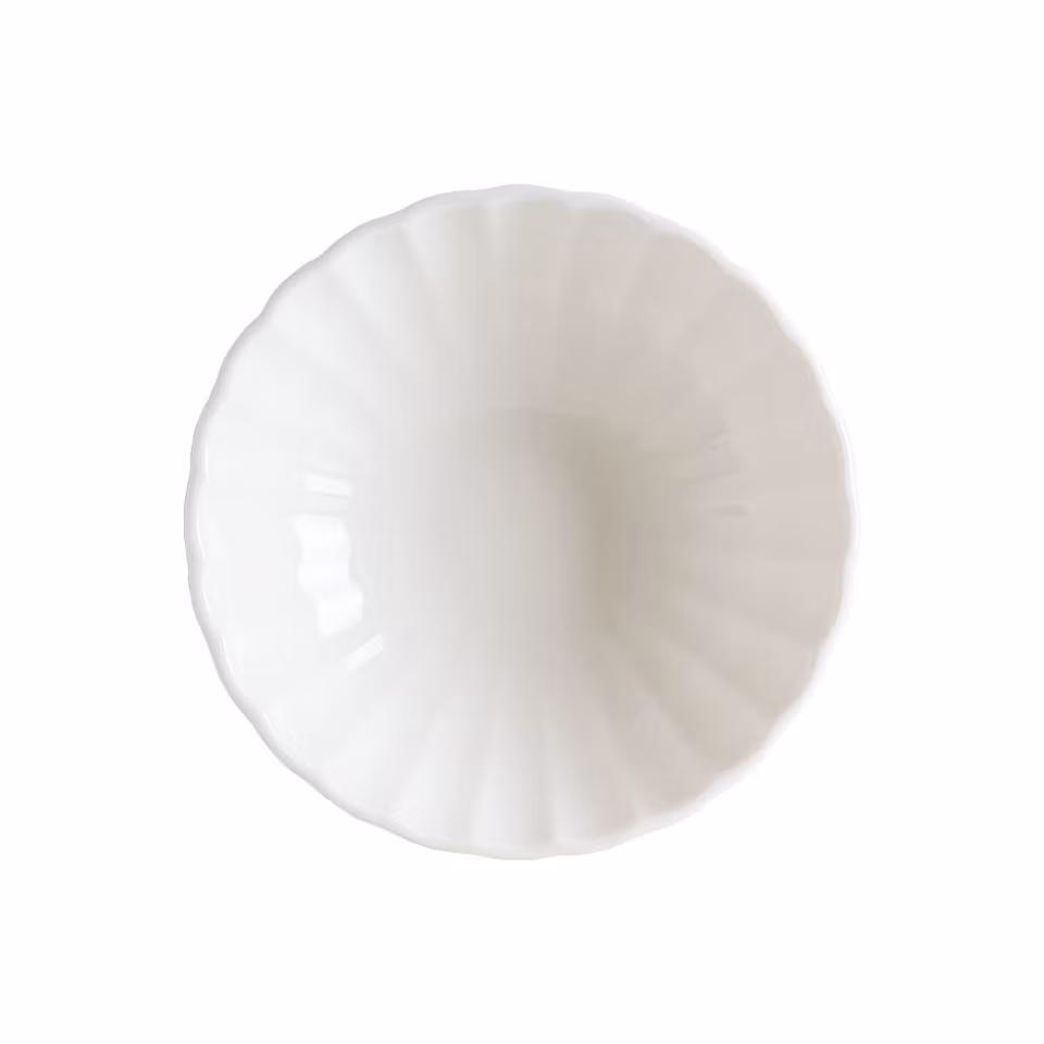 East Djup Tallrik 16 cm vit