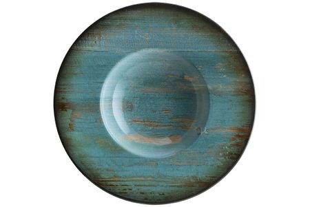 MADERA Tallrik djup Med Brett bräm, D28cm