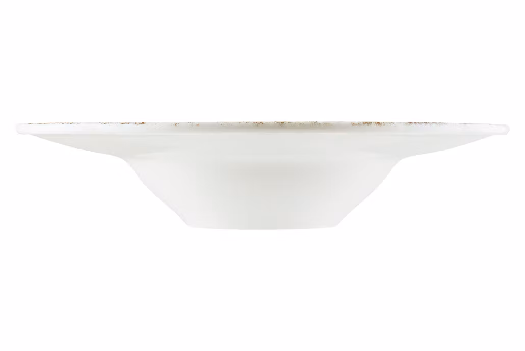 NACROUS Tallrik djup med brett bräm, D28cm