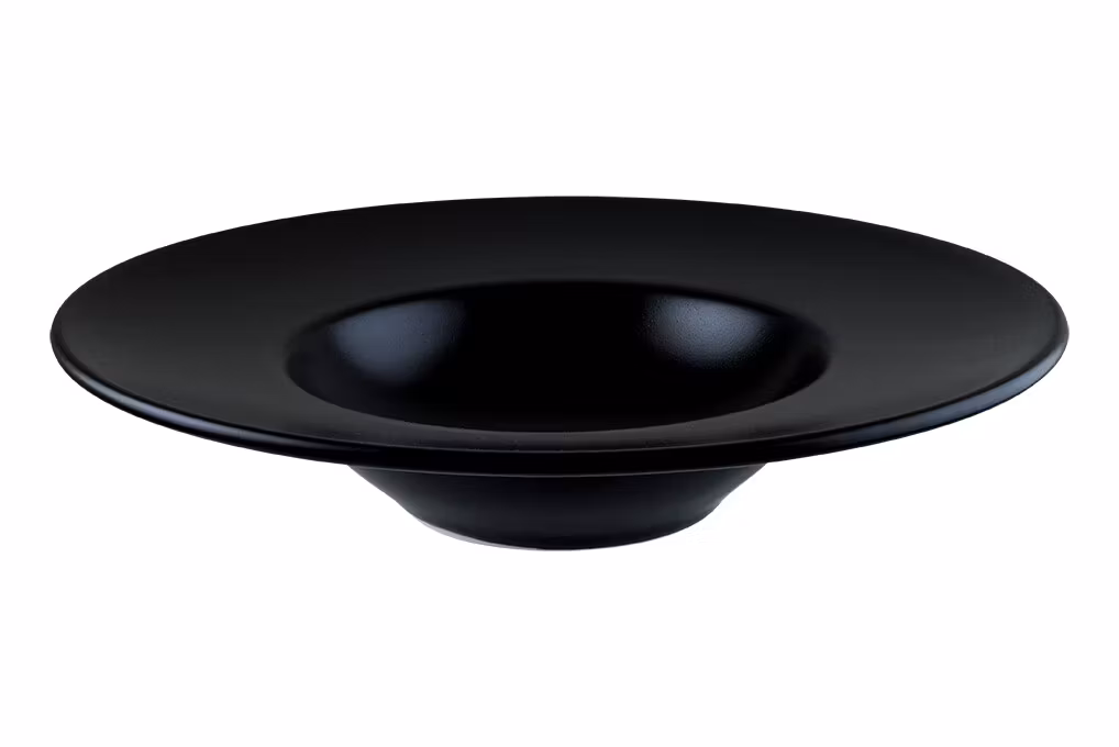 NOTTE Tallrik djup med brett bräm, D28cm