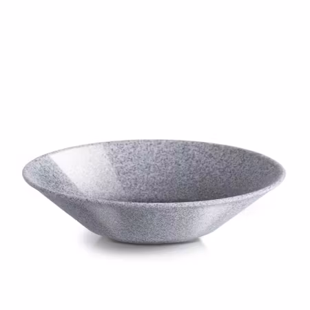 Granit Skål Grå Glaserad, D27 cm