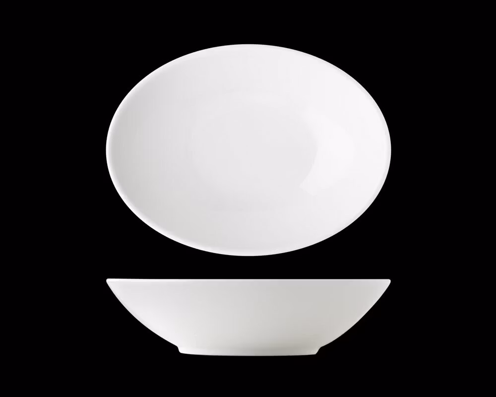ISABELL Skål oval 18x13,5cm, 0,4L