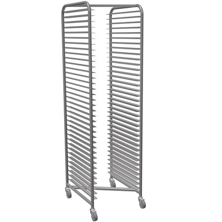 Plåtställ rostfritt Z, 36 gejder, plåt 600x450 mm