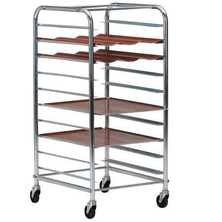 Plåtställ 10 gejder 600x450 H1120 mm monteringsbar