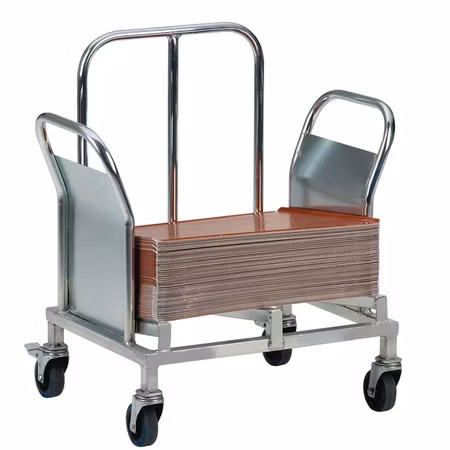 Tomplåtsvagn, Rostfritt