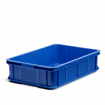 Pizzadeg/Råvaru Plastback blå, 600x400x150mm 26Liter