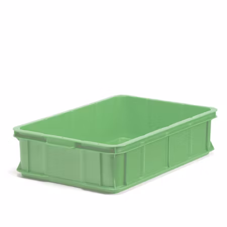 Pizzadeg/Råvaru Plastback grön, 600x400x150mm 26 Liter