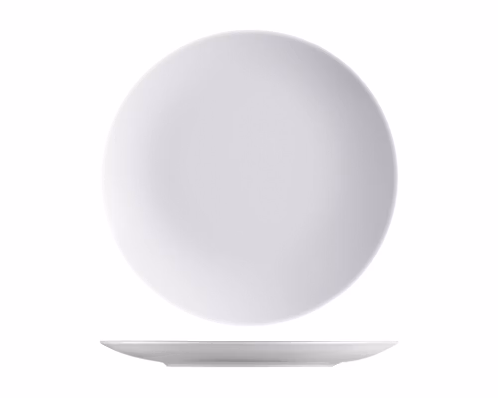 BASIC Tallrik flat D30cm utan bräm